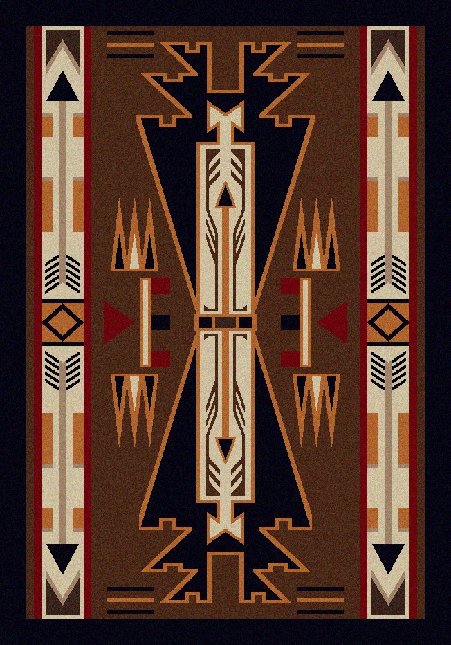 Horse Thieves Area & Accent Rugs - 3 Colors - Your Western Decor, LLC