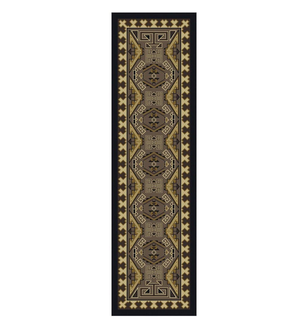 Trader Blanket Floor Runner - Sand - Made in the USA - Your Western Decor, LLC