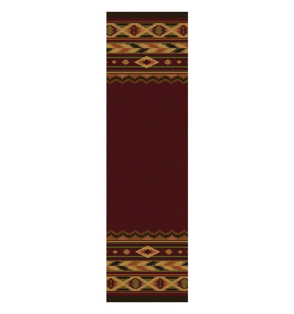 Cimarron Red Floor Runner Made in the USA - Your Western Decor