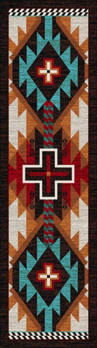 Rustic Cross - Electric Floor Runner - Your Western Decor, LLC