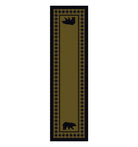 Bear Refuge Rugs Green Floor Runner - Made in the USA - Your Western Decor