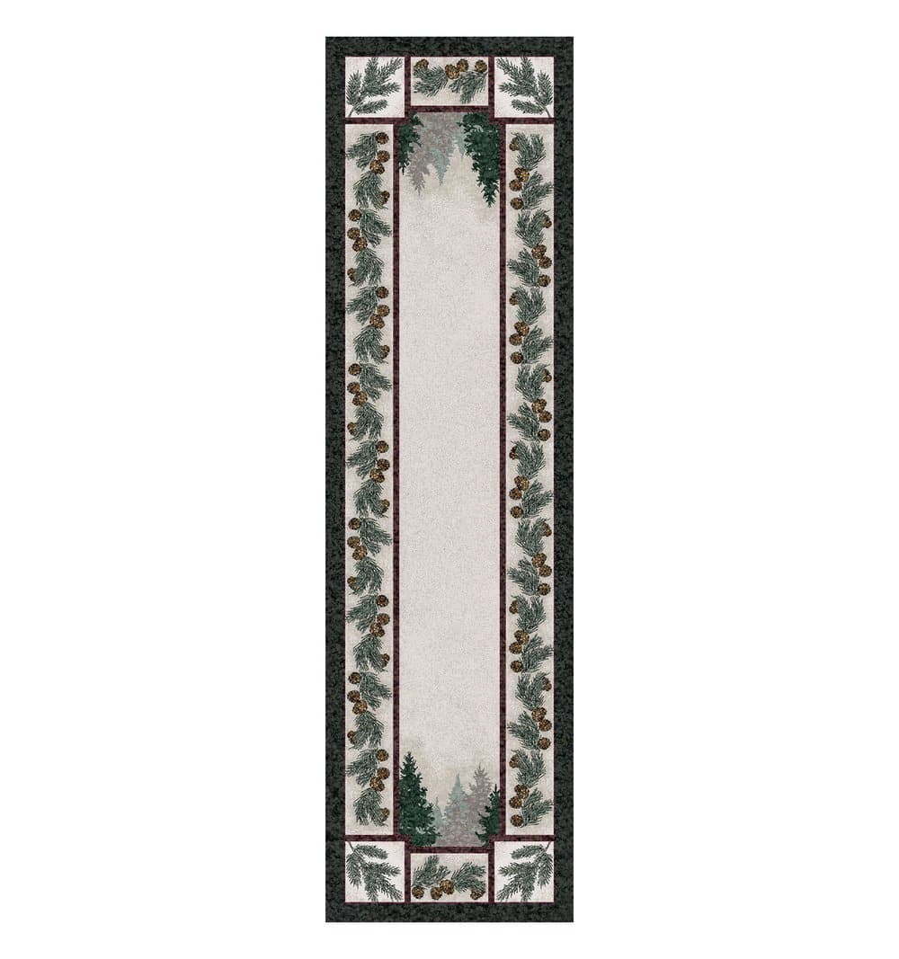 Forest Pine Maize Floor Runner - Made in the USA - Your Western Decor