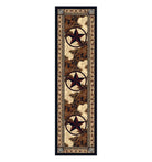 Cowhide Print & Western Star Area Rugs - Your Western Decor, LLC