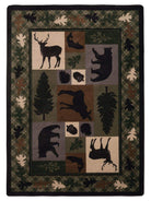 Wildlife Retreat Lodge Rugs - Made in the USA - Your Western Decor, LLC