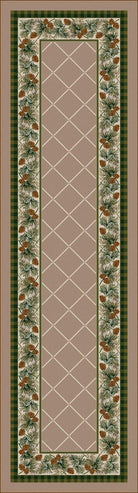 Evergreen Pine Rugs - 3 Colors 6 Sizes - Your Western Decor, LLC