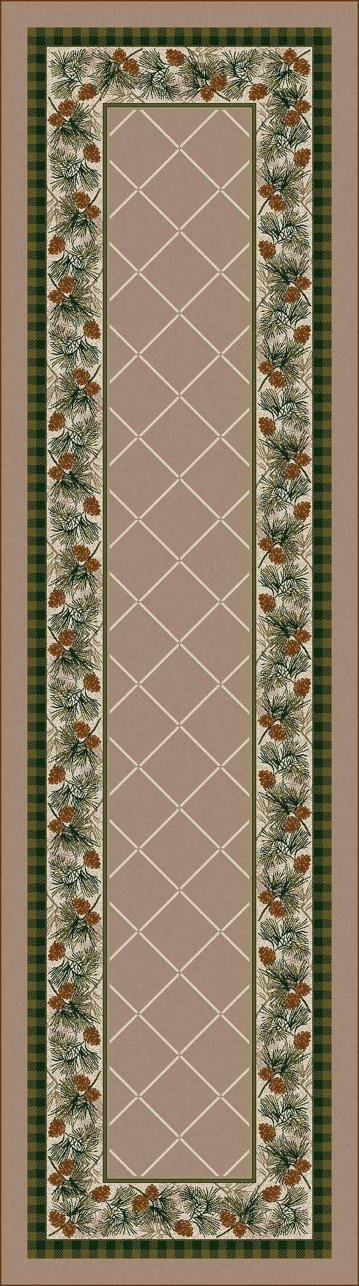 Evergreen Pine Rugs - 3 Colors 6 Sizes - Your Western Decor, LLC