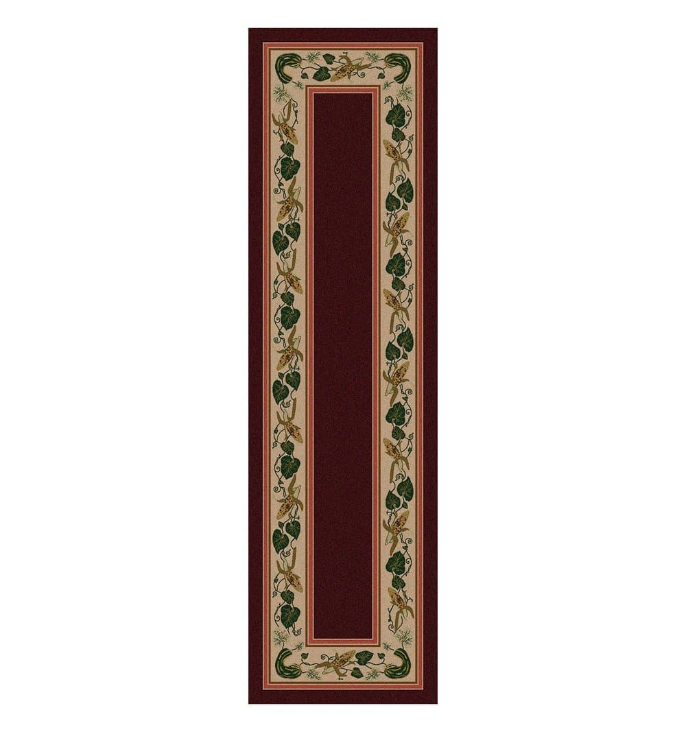 Three Sisters Garnet Floor Runner - Made in the USA - Your Western Decor, LLC