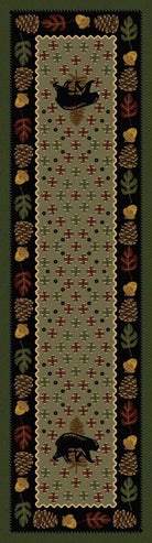 Patchwork Bear Rugs - 3 Colors - Your Western Decor, LLC