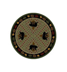 Patchwork Bear Rugs - 3 Colors - Your Western Decor, LLC
