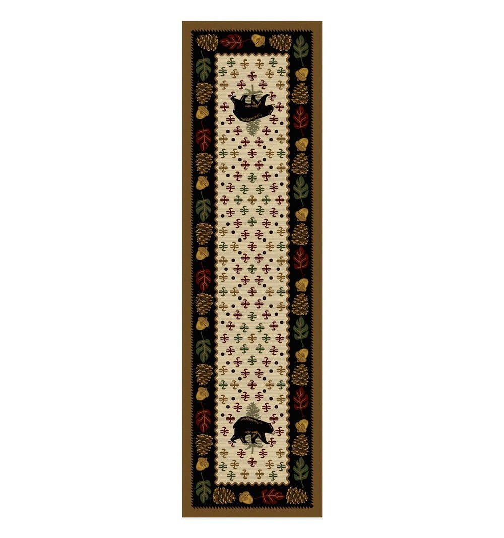 Patchwork Bear Rugs - 3 Colors - Your Western Decor, LLC