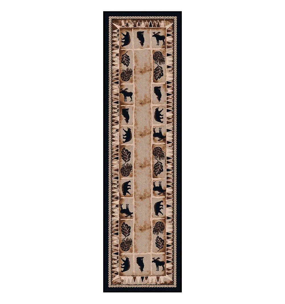 Northern Wildlife Floor Runner - Made in the USA - Your Western Decor