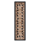 Northern Wildlife Floor Runner - Made in the USA - Your Western Decor
