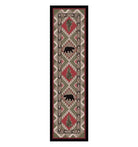 Quilted Forest Cabin Floor Runner - Made in the USA - Your Western Decor, LLC