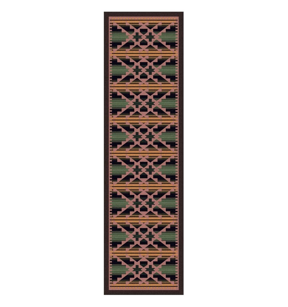 Southwest Saddle Blanket Floor Runner - Made in the USA - Your Western Decor, LLC