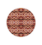 Life Path Fire Round Area Rug made in the USA - Your Western Decor