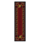 Plaid Woodsman Floor Runner - Made in the USA - Your Western Decor