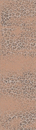 Snow Leopard Distressed Blush Floor Runner - Your Western Decor, LLC