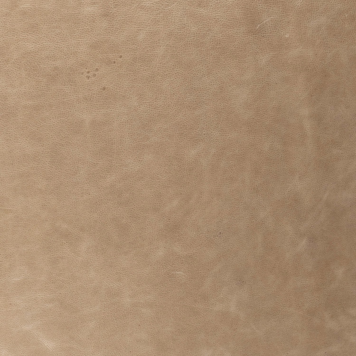 Aniline tan leather sample