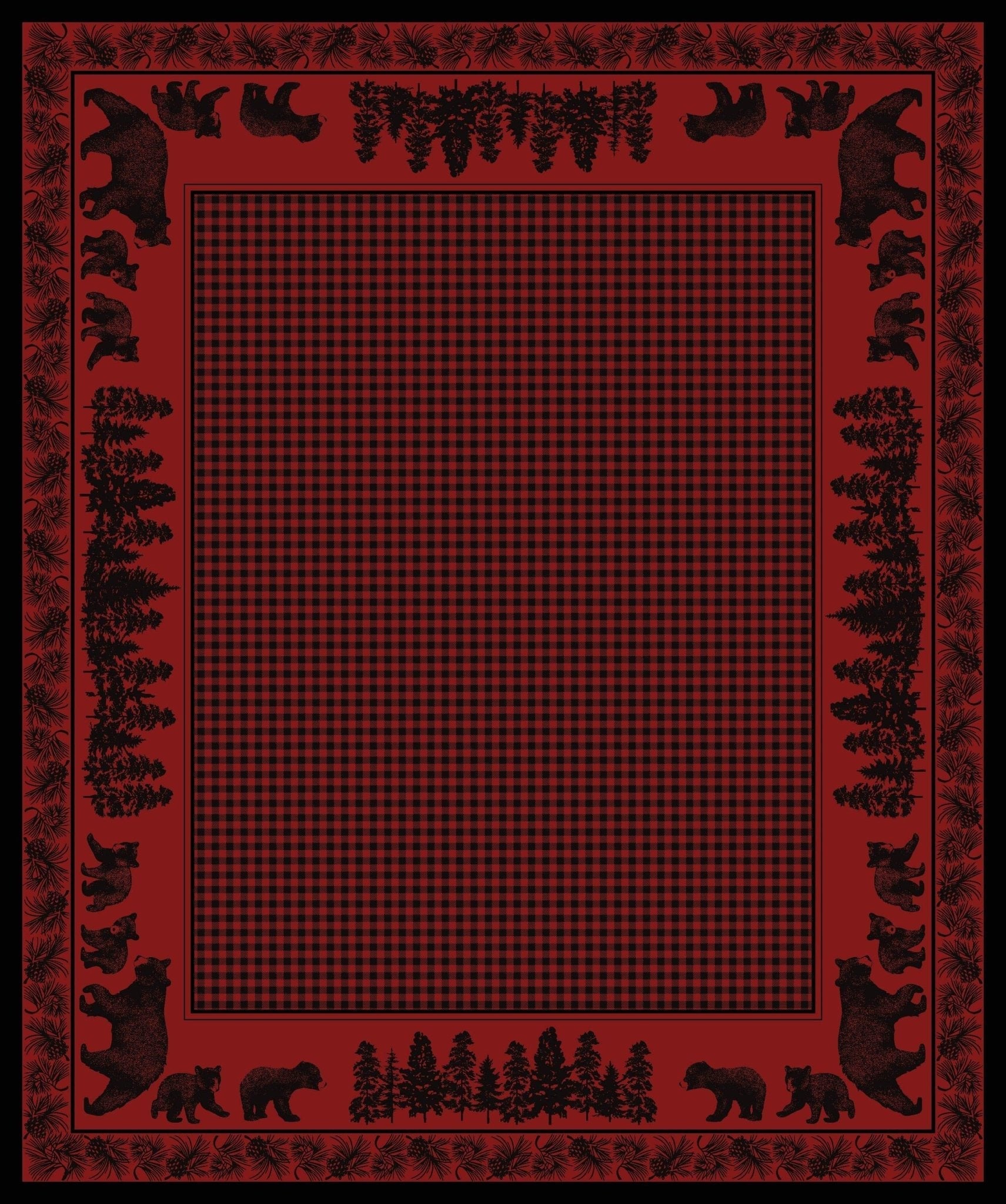 Bear Family - (Available in Three Colors) - Your Western Decor, LLC