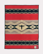Red, black, and beige The College Fund Water Blanket by Pendleton - Blue Mountain Brands Home Decor