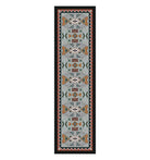 Four Rams Rust Boarder Floor Runner made in the USA - Your Western Decor