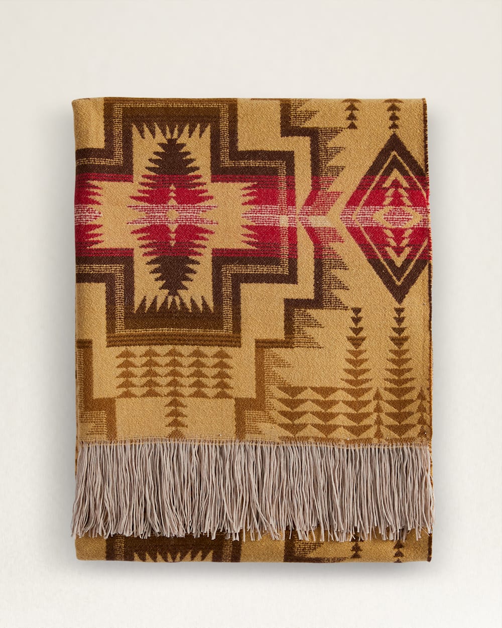 Harding Star Fringed Throw Blanket - Blue Mountain Brands