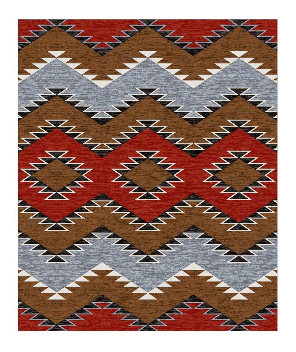 Heritage Multi Color Southwestern Area Rug 11x13 - Your Western Decor