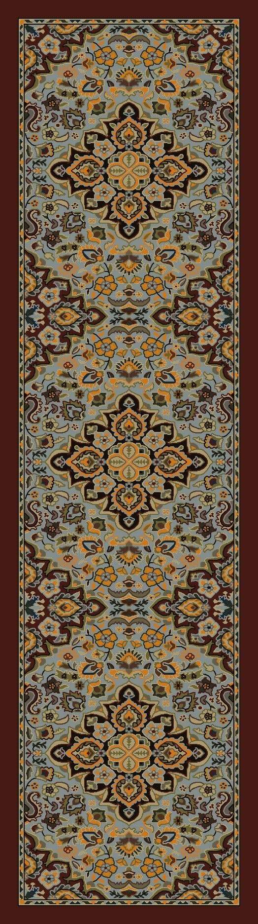 Montreal Sunset Persia Floor Runner - Made in the USA - Your Western Decor