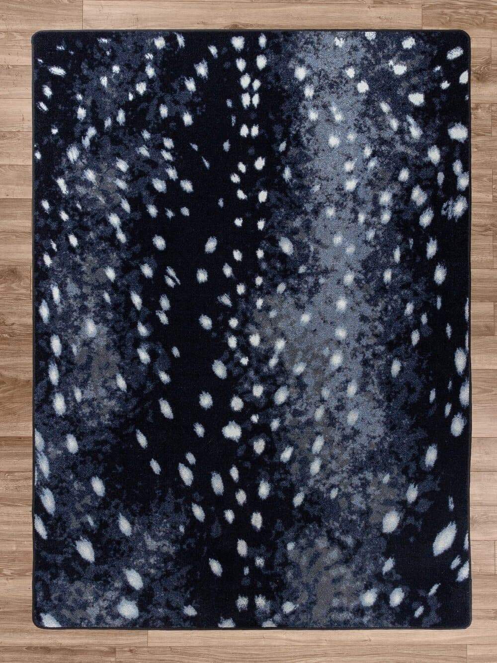 Spotted Night Hide Area Rug 8'x11' - Made in the USA - Your Western Decor