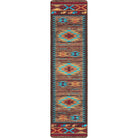 Ohtli Multi Color Aztec Floor Runner - Your Western Decor