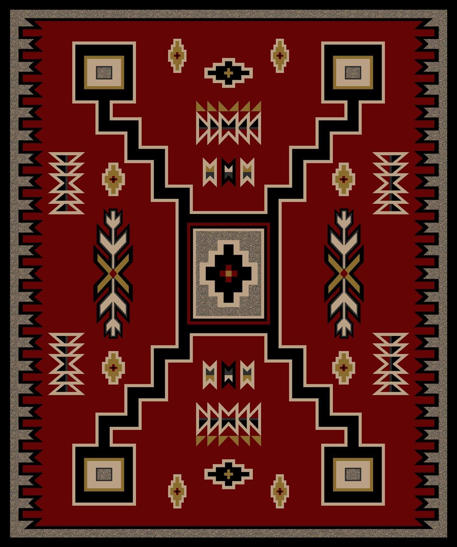 Old Crow - Red (Oversize) - Your Western Decor, LLC