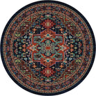 Persia 8' Round Area Rug - Made in the USA - Your Western Decor, LLC - Your Western Decor, LLC