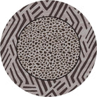 Saharan Roots Leopard 8' Round Area Rug - Made in the USA - Your Western Decor