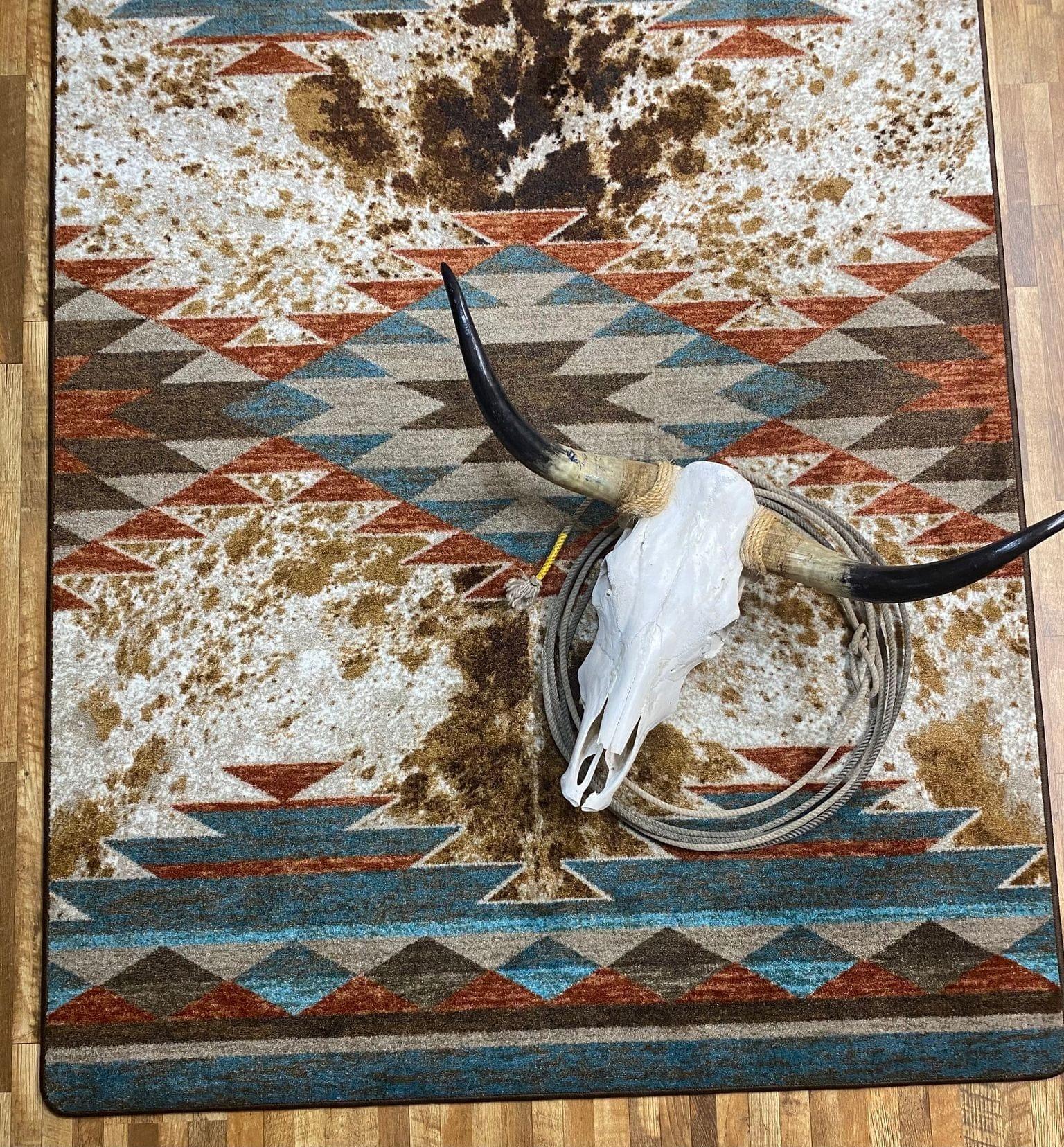Southwestern Rancher Area Rugs - Made in the USA - Your Western Decor