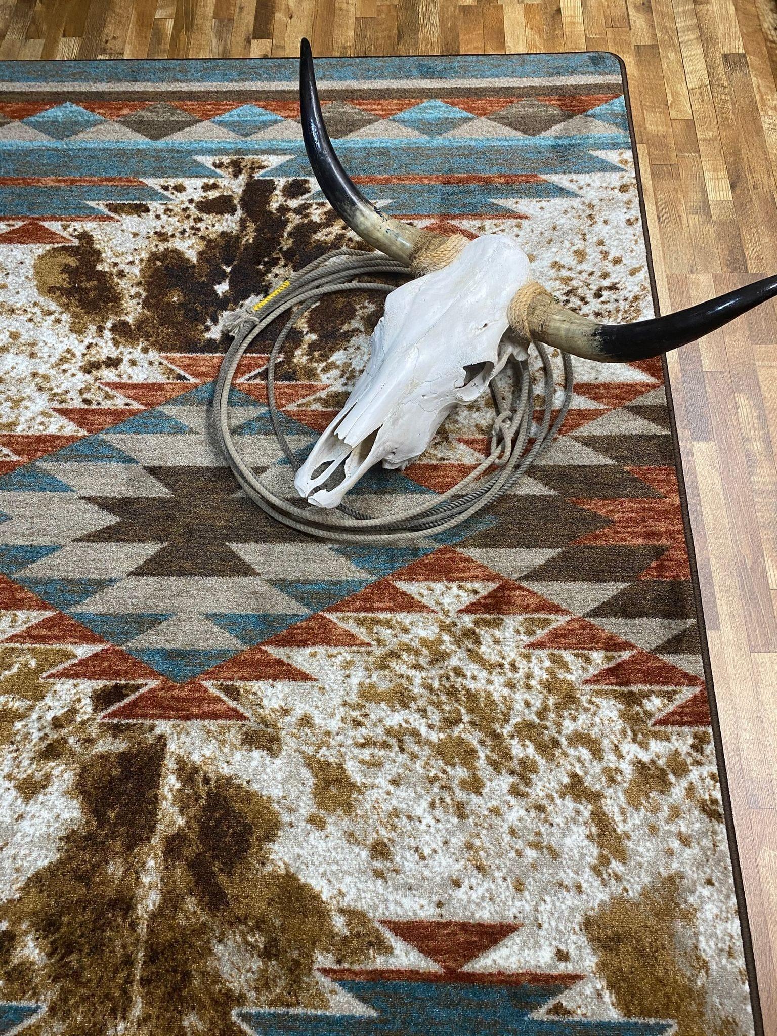 Southwestern Rancher Area Rugs - Made in the USA - Your Western Decor