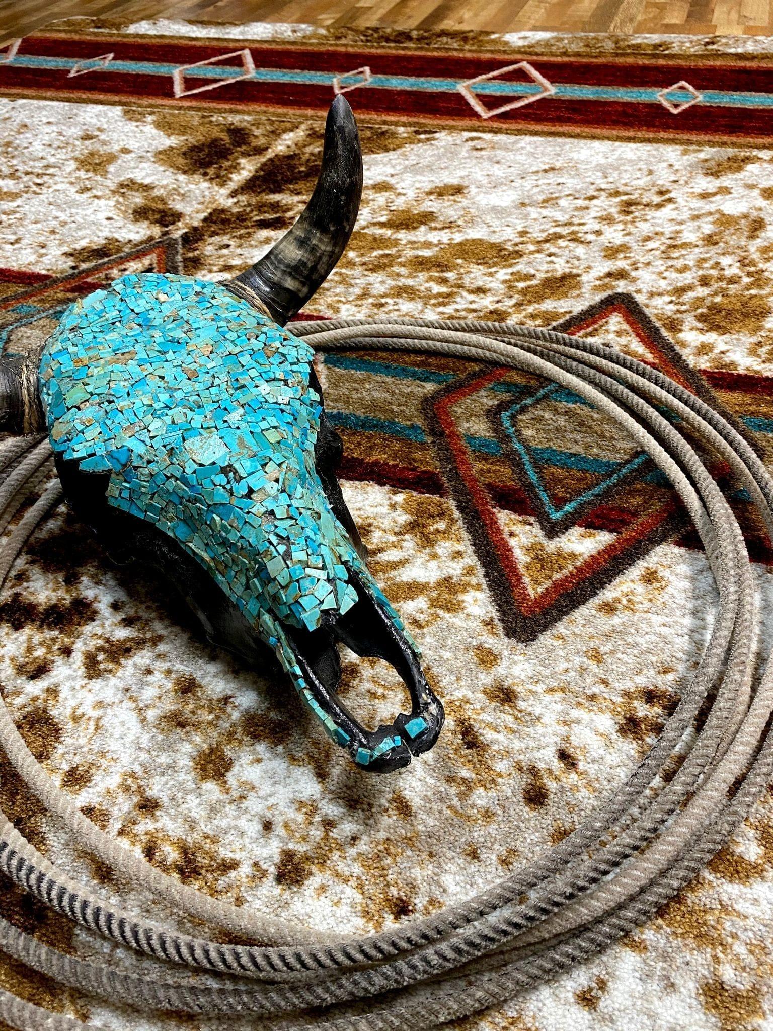 True West Ranch Area Rugs Detail - Made in the USA - Your Western Decor