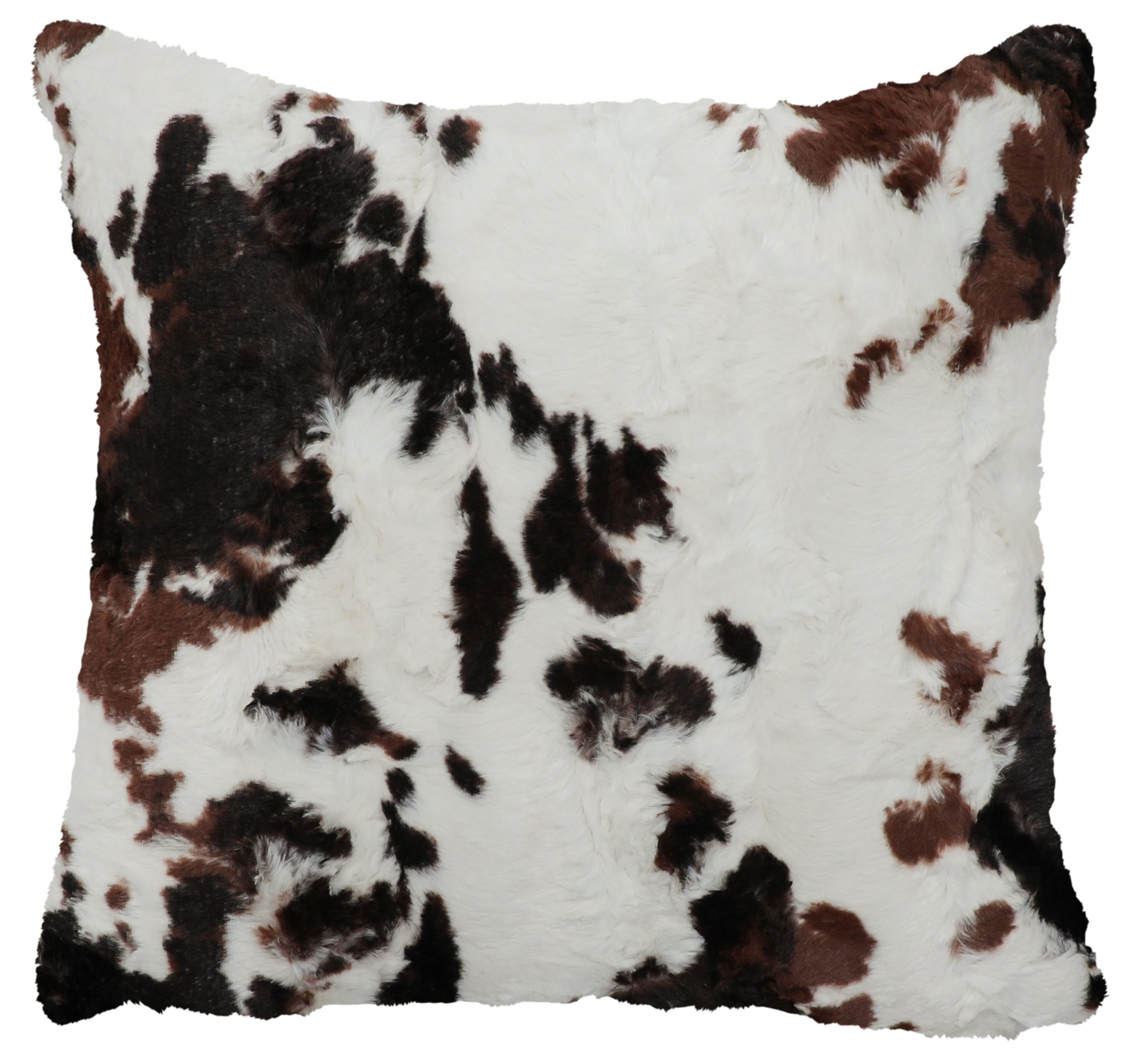 American made Appaloosa Cuddle Faux Fur Throw Pillow - Your Western Decor