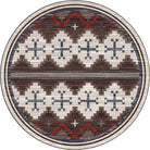 Aspen Canyon Area Rug 8' Round made in the USA - Blue Mountain Brands USA Home Decor