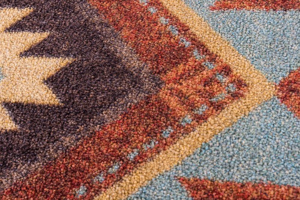 Aztec Whiskey River Rugs in Rust - Your Western Decor