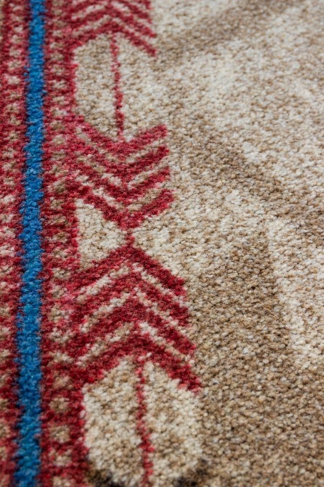 Aztec Whiskey River Rug in Beige XL - Your Western Decor, LLC
