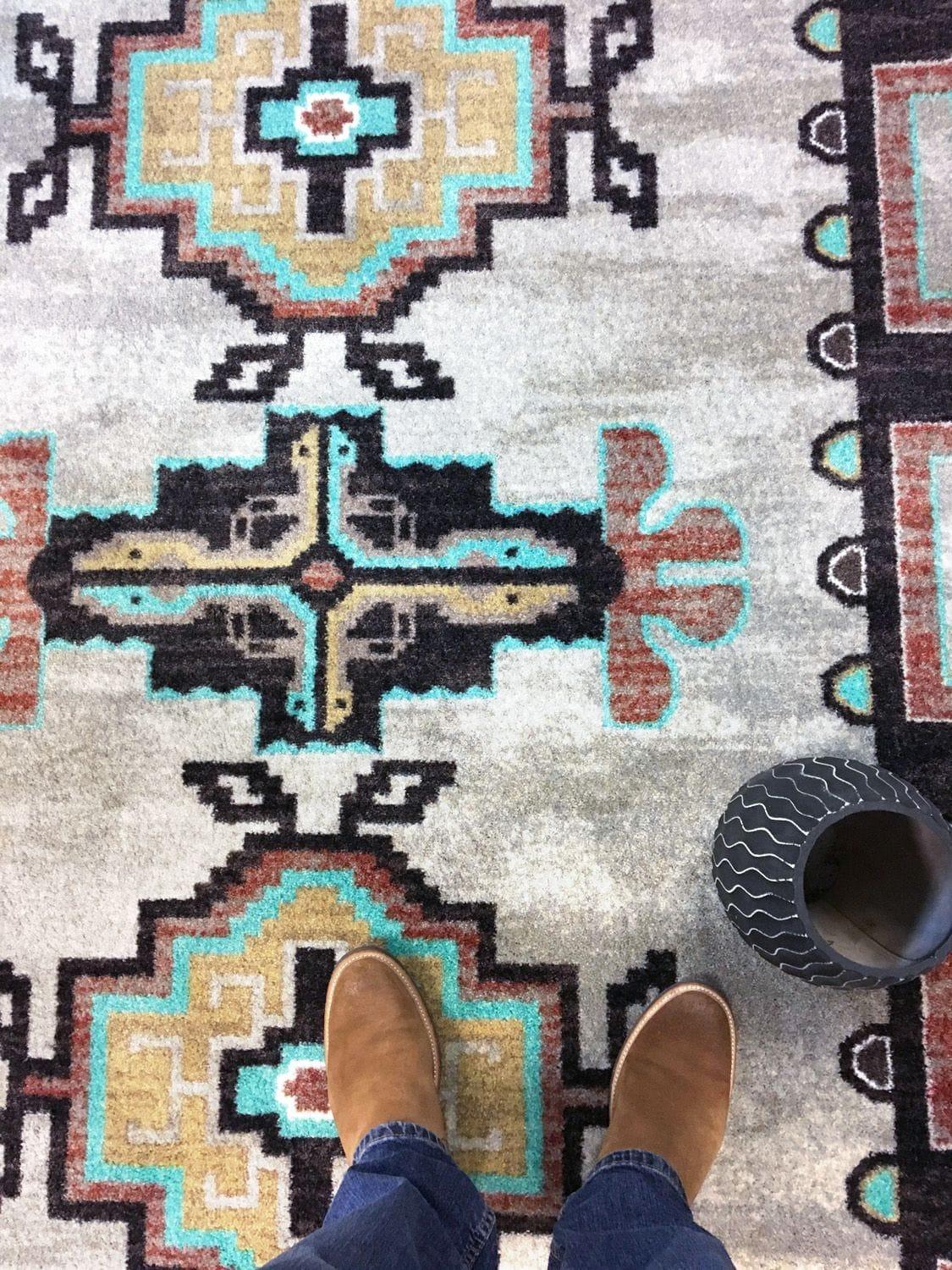 Badlands Sierra Area Rug - made in the USA - Your Western Decor