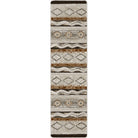 Barton Beige Southwestern Floor Runner made in the USA - Your Western Decor