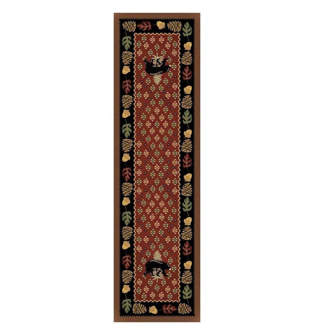 Patchwork Bear Rugs - 3 Colors - Your Western Decor, LLC