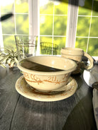 Blue Mountain Brands Cereal Bowl, Bread Plate and Glassware made in Oregon