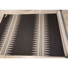 Black Broken Arrows Southwestern upholstery fabric made in the USA - Blue Mountain Brands USA