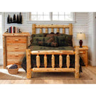 Cedar log bedroom furniture - Your Western Decor