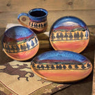 Cowboy Posse Western Dinnerware Made in the USA - Blue Mountain Brands USA