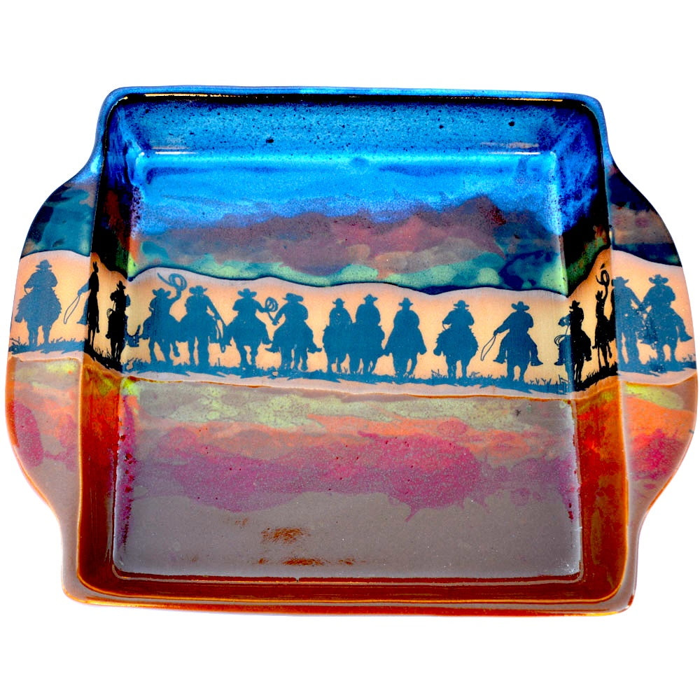 Cowboy Posse western baking pan - Blue Mountain Brands USA