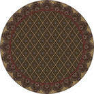 Diamond Meadows Round Area Rug made in the USA - Your Western Decor