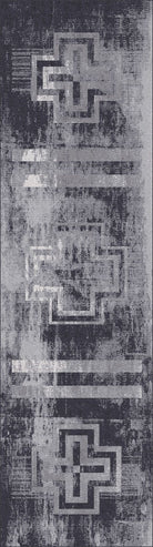 Distressed Bounty Grey Floor Runner made in the USA - Your Western Decor